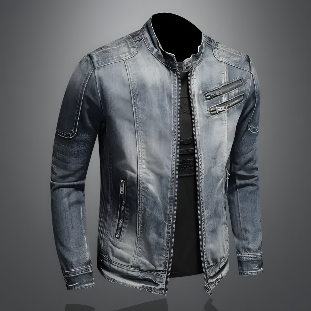 Alessio Retro Denim Jacket – Timeless Vintage Style