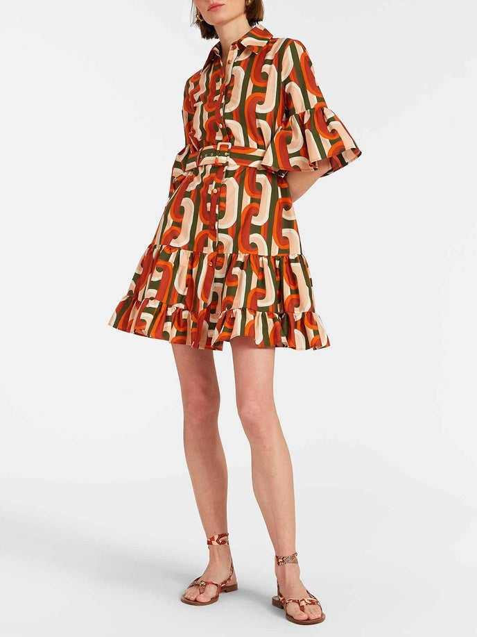 Chic & Sassy Dropped-Waist Mini Dress