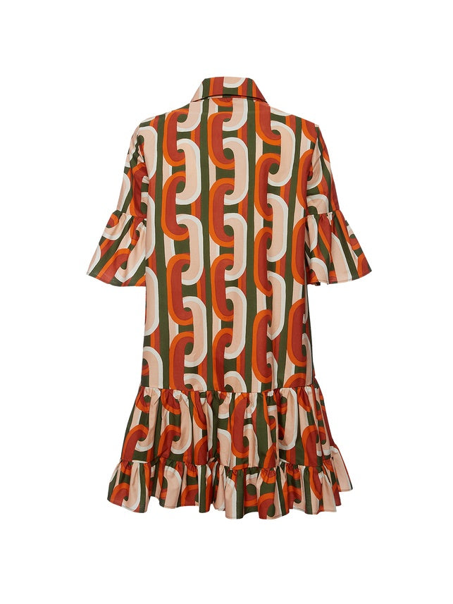 Chic & Sassy Dropped-Waist Mini Dress