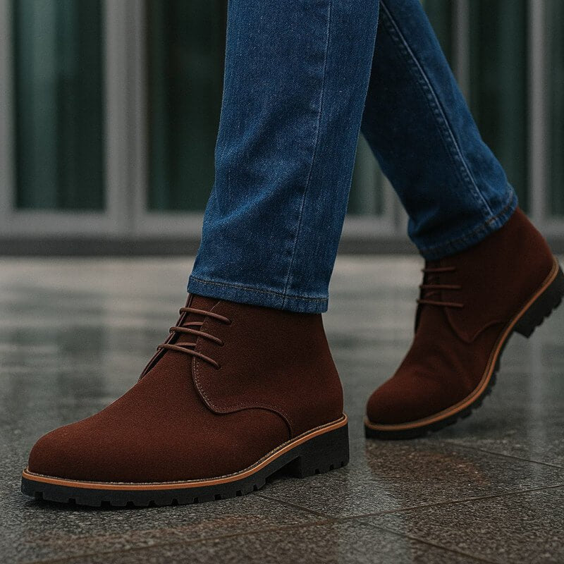 Colton Suede Boots - Timeless Style & All-Day Comfort