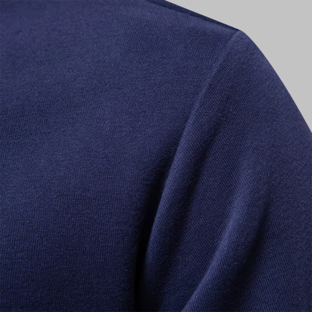Andrew Collins Polo Collar Knit Sweater - Classic Comfort