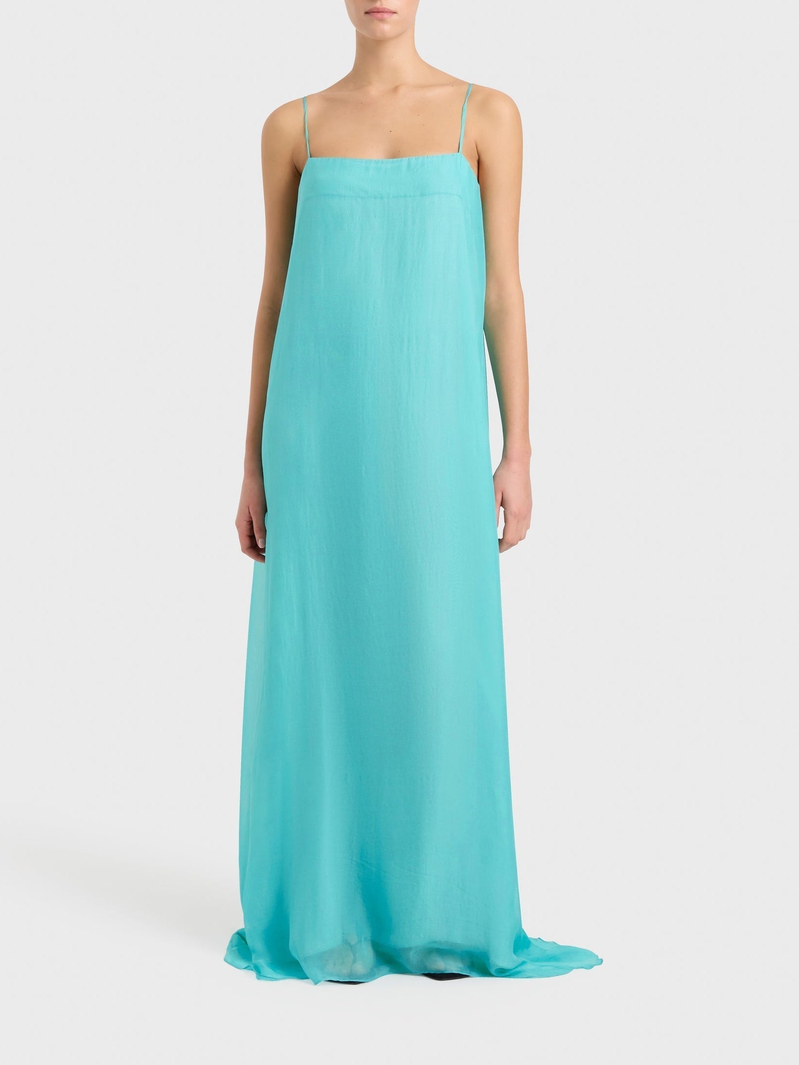 Glamorous Spaghetti-Strap Column Maxi Dress