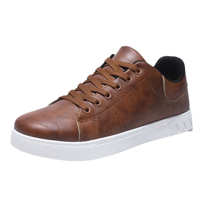 Berlin Leather Trainers - Sleek Premium Sneakers