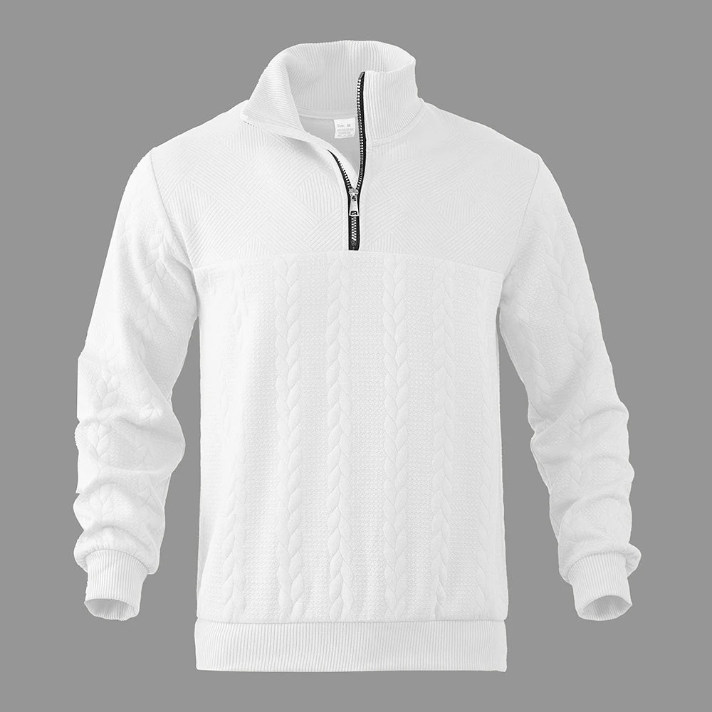 Henry Premium Quarter-Zip Sweatshirt — Luxurious Comfort for Everyday Wear