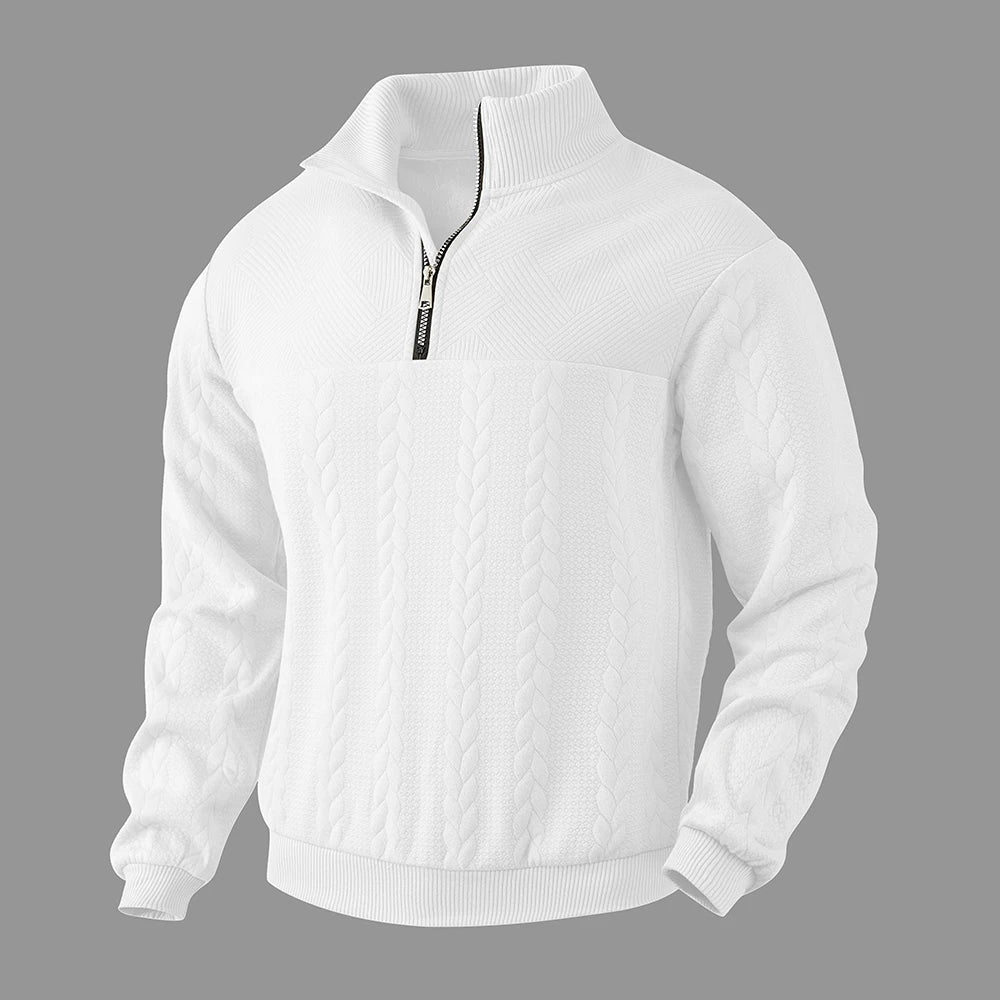 Henry Premium Quarter-Zip Sweatshirt — Luxurious Comfort for Everyday Wear