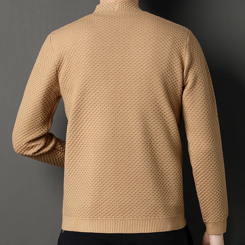 Antonio Rivella Jacquard Blazer - Sophisticated, Tailored Knit Jacket