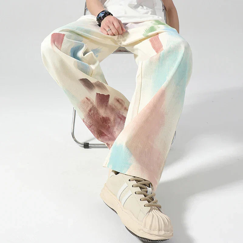 ÁVENIR Hand-Painted Pants