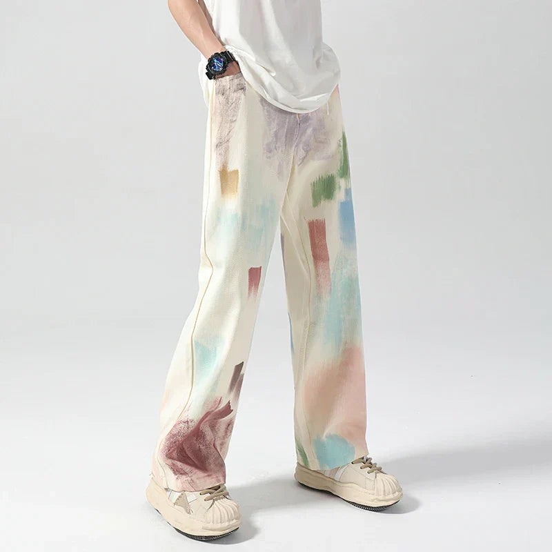 ÁVENIR Hand-Painted Pants