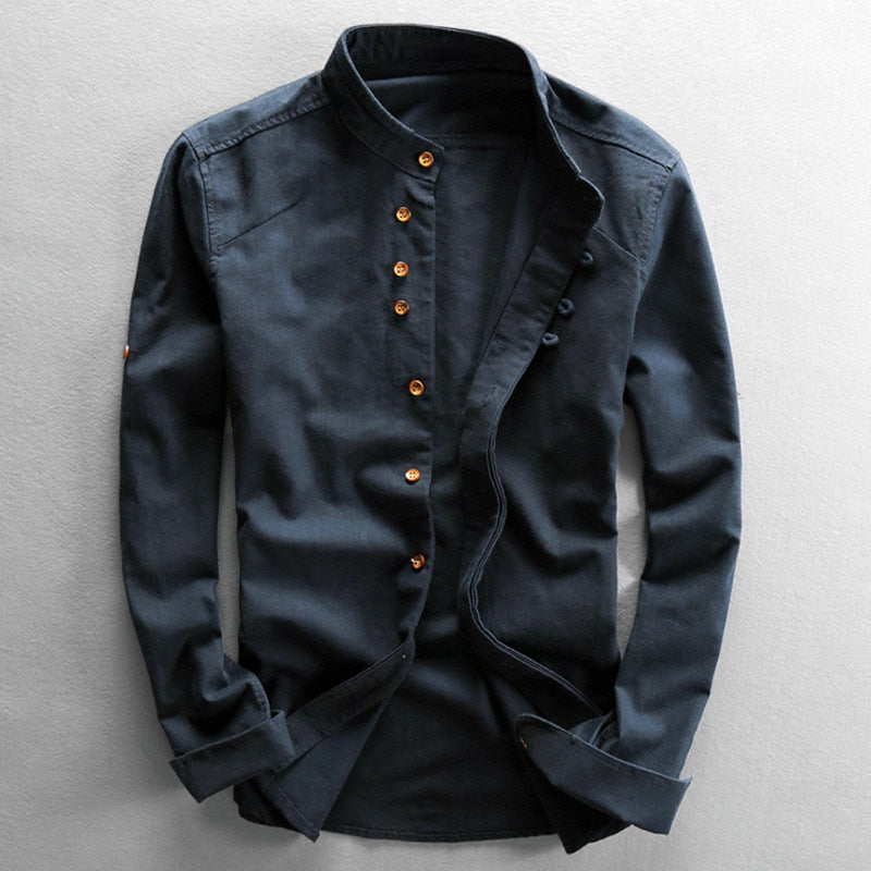 Katana Japanese-Style Shirt — Timeless Samurai-Inspired Look