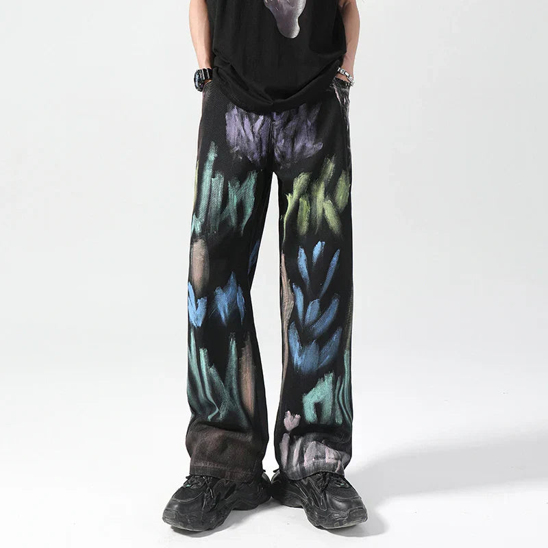 ÁVENIR Hand-Painted Pants