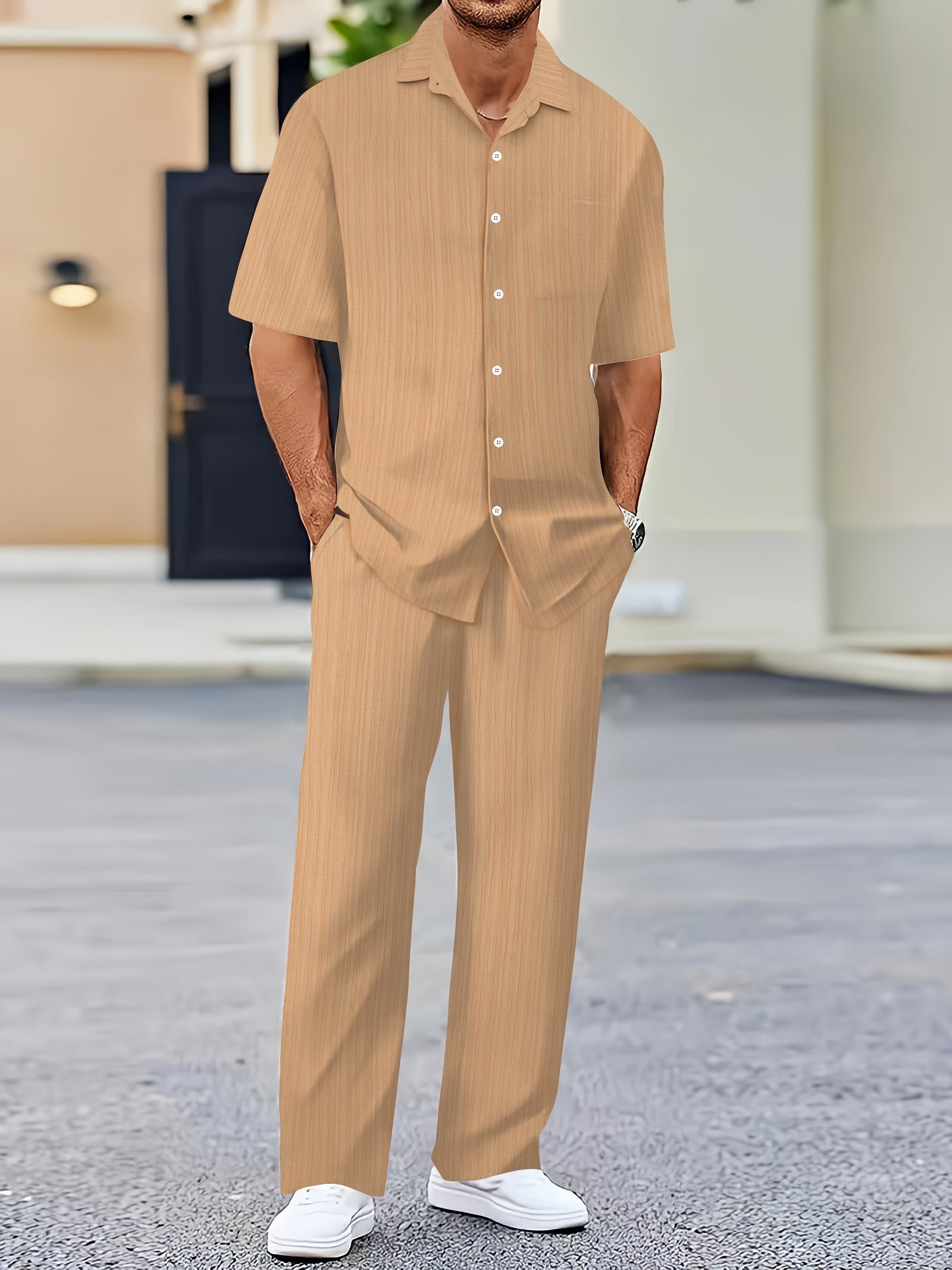 Elias Striped Two-Piece Summer Set — Breezy, Comfortable & Chic