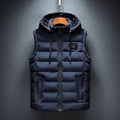 Elton Hooded Vest – Sleek, Cozy Layer for Everyday Warmth
